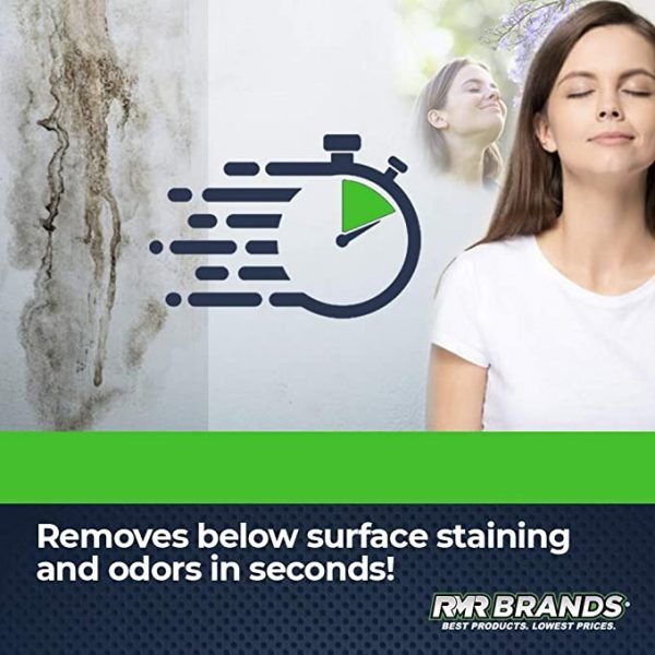 RMR-86 Instant Mold and Mildew Stain Remover Spray - Scrub Free Formula, Bathroom Floor and Shower Cleaner, 32 Fl Oz