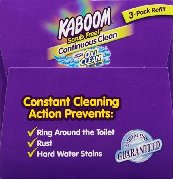 3-Pack Refill – Kaboom Scrub Free! Continuous Clean with OxiClean - Image 4