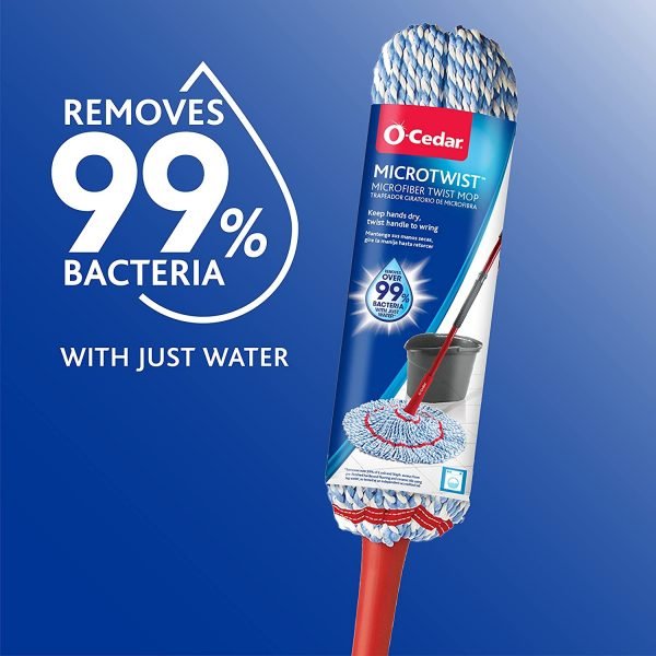 O-Cedar MicroTwist, Microfiber Twist Mop - Image 5