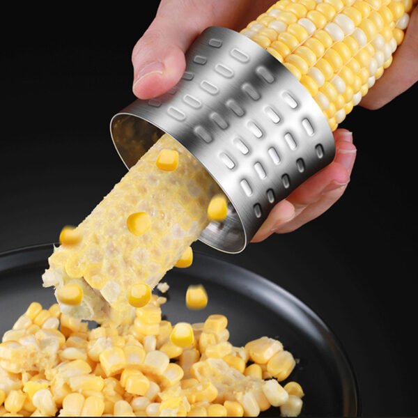 1pc Stainless Steel Corn Cob Stripper Tool - Image 2