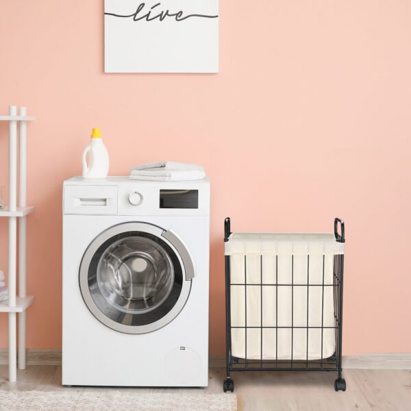 Laundry Hamper With Rolling - Image 8