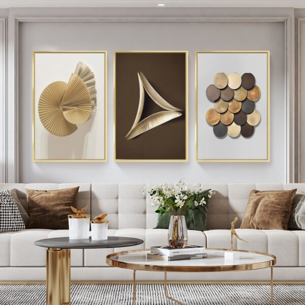 Framed Canvas Wall ArtOil Paintings Impressionism Aesthetic Prints Canvas Paintings for Living Room Bedroom Office Home; 3 Panels - Image 19