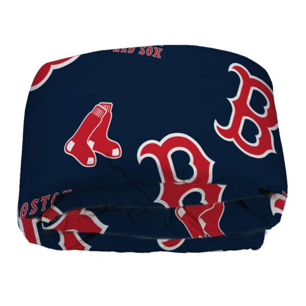 Boston Red Sox OFFICIAL MLB Twin Bed In Bag Set - Image 2