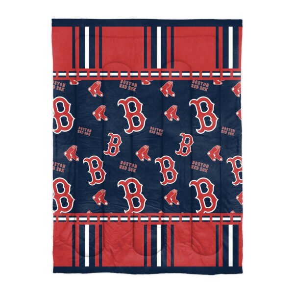 Boston Red Sox OFFICIAL MLB Twin Bed In Bag Set - Image 4