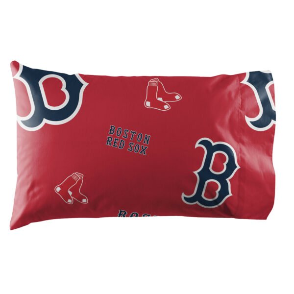 Boston Red Sox OFFICIAL MLB Twin Bed In Bag Set - Image 5