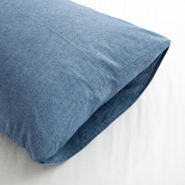100% Washed Cotton Duvet Cover Set, Durable Fade-Resistant Natural Bedding Set (No Comforter) - Image 18