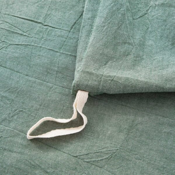 100% Washed Cotton Duvet Cover Set, Durable Fade-Resistant Natural Bedding Set (No Comforter) - Image 27