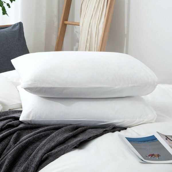 100% Washed Cotton Duvet Cover Set, Durable Fade-Resistant Natural Bedding Set (No Comforter) - Image 38