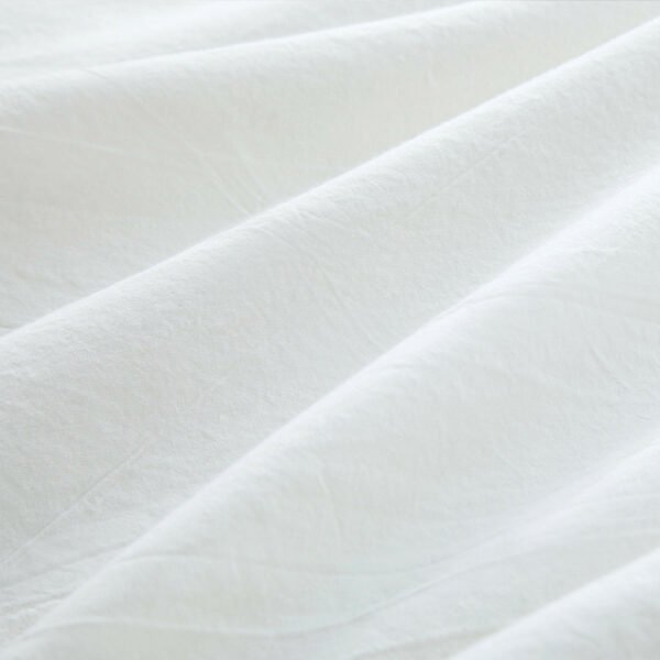 100% Washed Cotton Duvet Cover Set, Durable Fade-Resistant Natural Bedding Set (No Comforter) - Image 42