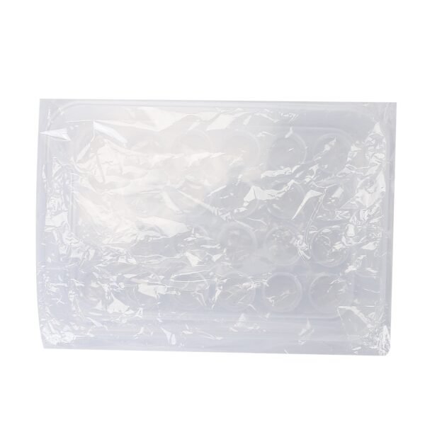 2Pcs Plastic Egg Holder Stackable Egg Storage Box Egg Rack for Refrigerator 24 Cavity Per Container - Image 10
