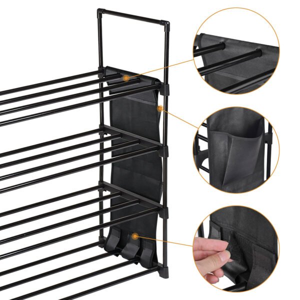 4 Tiers Shoe Rack - Image 6