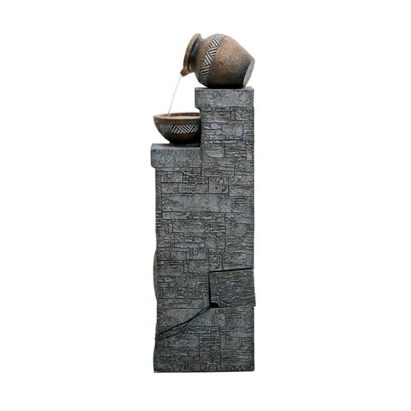 42.5inches Garden Water Fountain for Home Garden Decor - Image 9