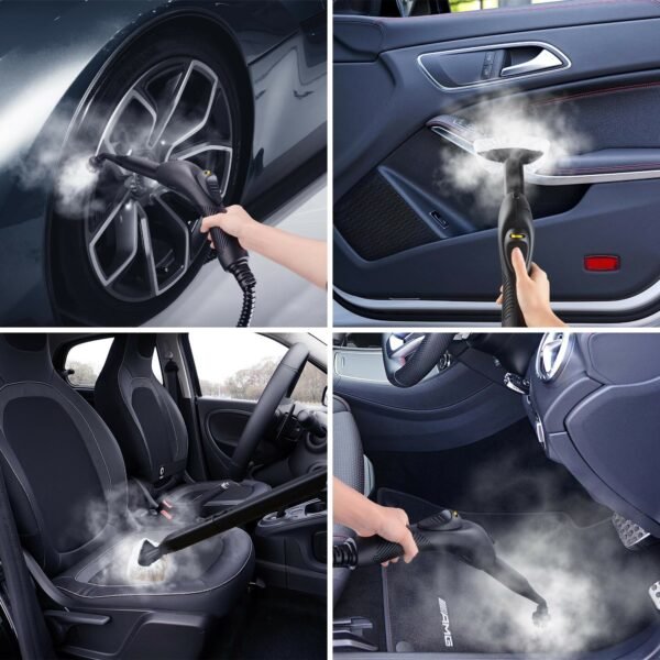 Steam Cleaner 1500W Multifunctional Steam Cleaner features an adjustable button,heating up in 6 mins for continuous steam about 30 mins - Image 5