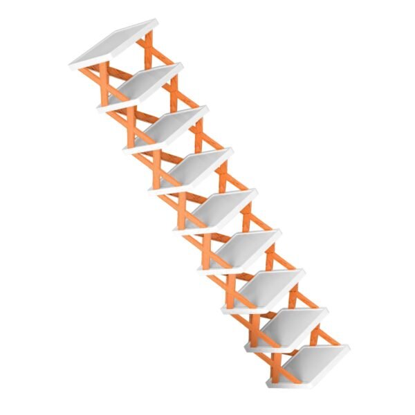 9Tier Narrow Entryway Shoe Rack Plastic Vertical Shoe Organizer Space Saving Free Standing Shoes Storage Shelf Closet Hallway - Image 10