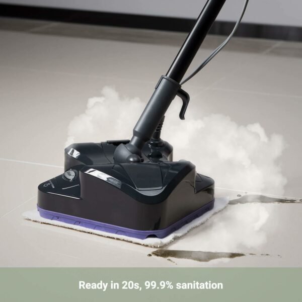 OApier S8 Steam Mop, Floor Steam Cleaner for Hardwood and Tile, Laminate, Vinyl, 360 Degree Swivel Head, 20 ft Power Cord - Image 2