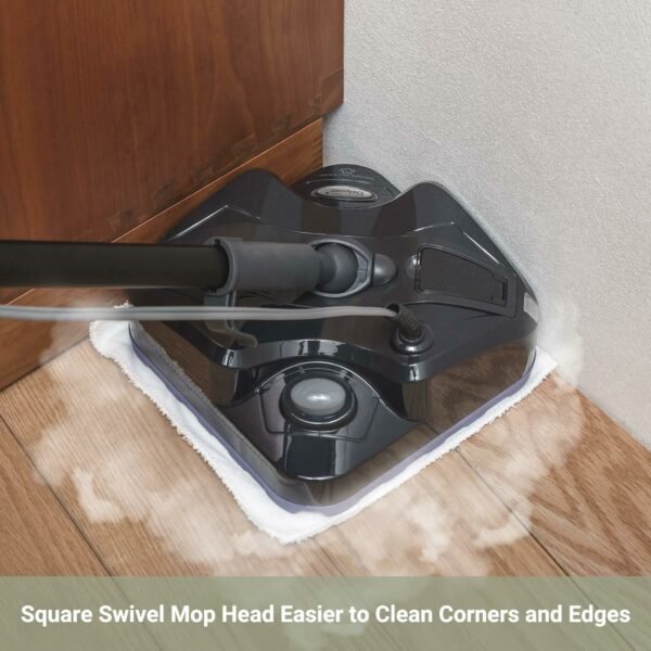 OApier S8 Steam Mop, Floor Steam Cleaner for Hardwood and Tile, Laminate, Vinyl, 360 Degree Swivel Head, 20 ft Power Cord - Image 6