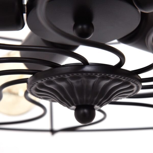 5-Light Vintage Metal Hanging Ceiling Light - Image 9