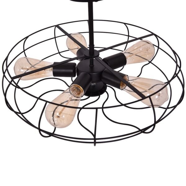 5-Light Vintage Metal Hanging Ceiling Light - Image 10