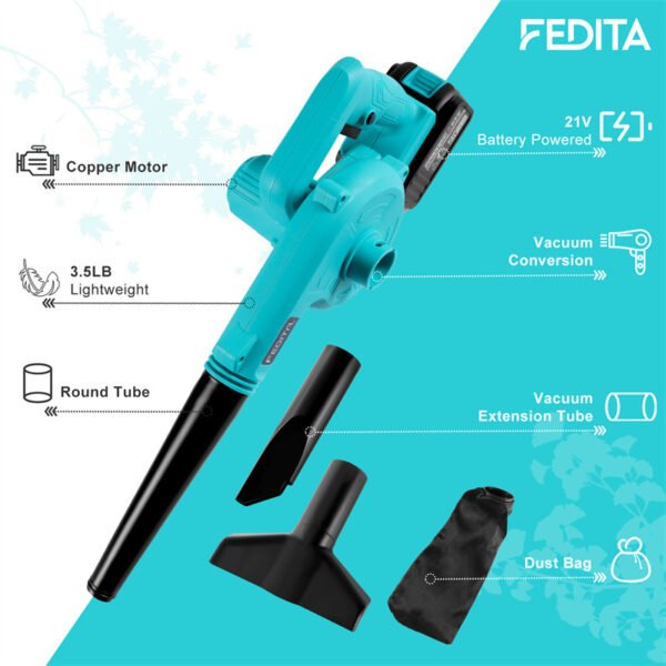 Stylish Minimalist Drop Leaf Hair Dryer - Image 2