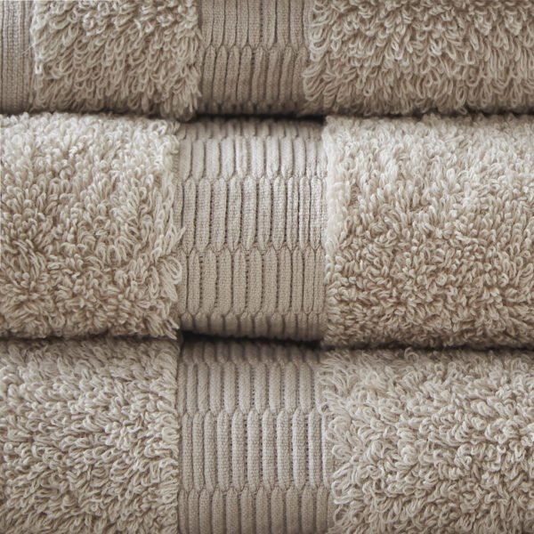 Luxor 100% Egyptian Cotton 6 Piece Towel Set - Image 9