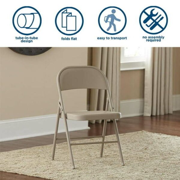 Steel Folding Chair (4 Pack) - Image 10