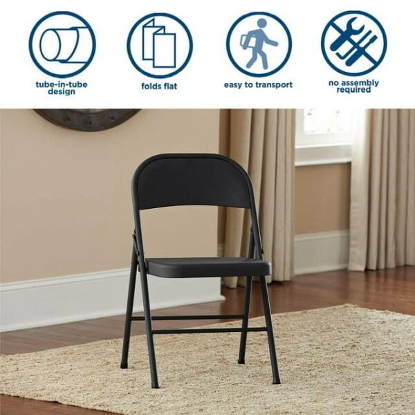 Steel Folding Chair (4 Pack) - Image 21