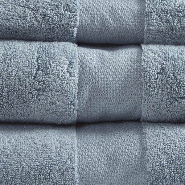 Turkish Cotton 6 Piece Bath Towel Set - Image 2