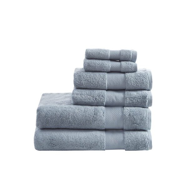 Turkish Cotton 6 Piece Bath Towel Set - Image 5