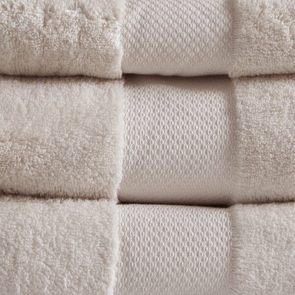 Turkish Cotton 6 Piece Bath Towel Set - Image 5