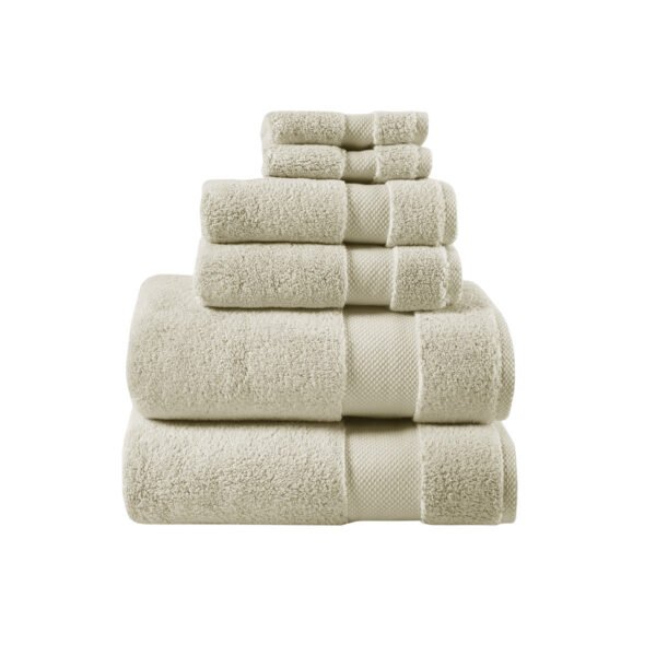 Splendor 1000gsm 100% Cotton 6 Piece Towel Set - Image 7