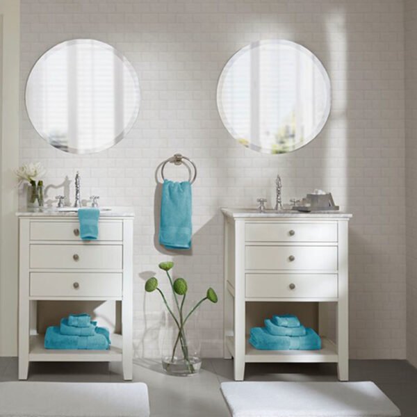 800GSM 100% Cotton 8 Piece Antimicrobial Towel Set