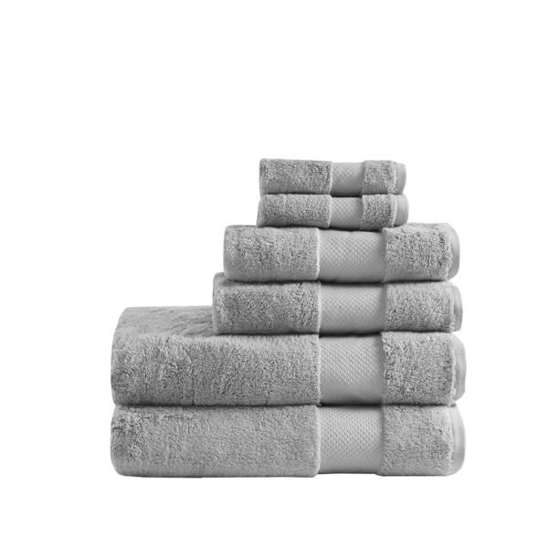 Turkish Cotton 6 Piece Bath Towel Set - Image 6