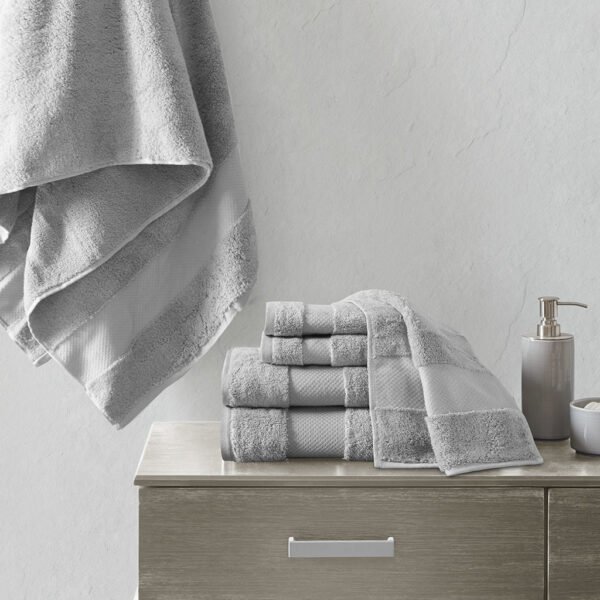 Turkish Cotton 6 Piece Bath Towel Set