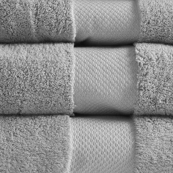 Turkish Cotton 6 Piece Bath Towel Set - Image 8