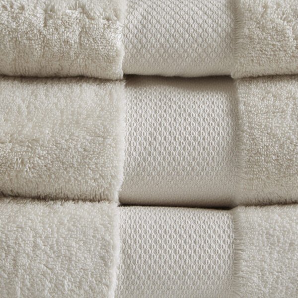 Turkish Cotton 6 Piece Bath Towel Set - Image 6