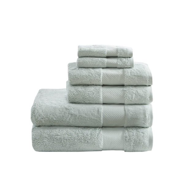 Turkish Cotton 6 Piece Bath Towel Set - Image 2