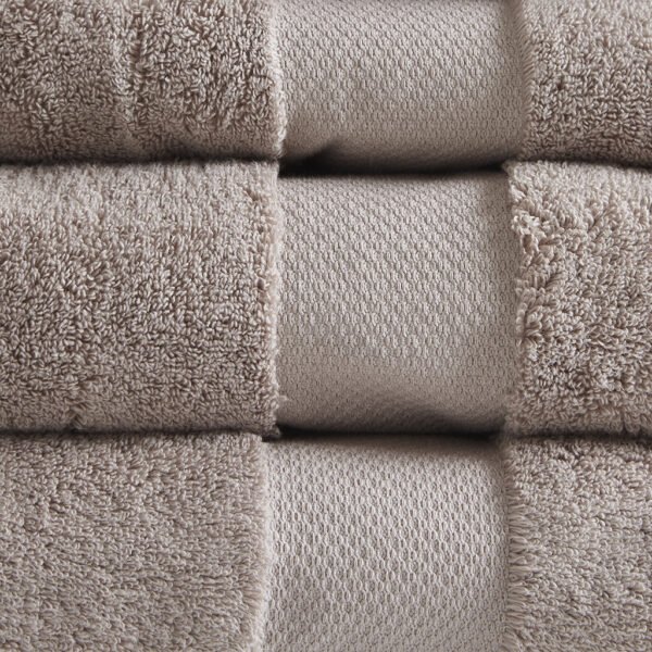 Turkish Cotton 6 Piece Bath Towel Set - Image 7