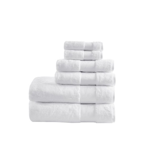 Turkish Cotton 6 Piece Bath Towel Set - Image 5
