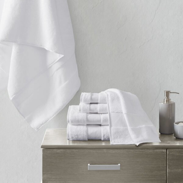 Turkish Cotton 6 Piece Bath Towel Set