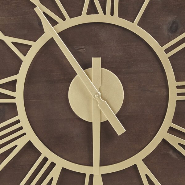 Mason 23.6" Wood Wall Clock - Image 5
