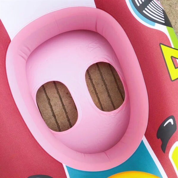Inflatable Baby Swimming Rings Seat Floating Sun Shade Toddler Swim Circle Fun Pool Bathtub Beach Party Summer Water Toys - Image 7
