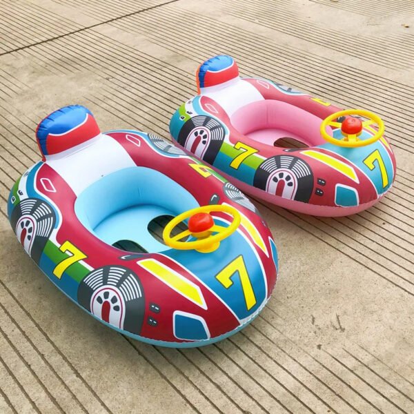 Inflatable Baby Swimming Rings Seat Floating Sun Shade Toddler Swim Circle Fun Pool Bathtub Beach Party Summer Water Toys - Image 11