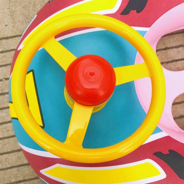 Inflatable Baby Swimming Rings Seat Floating Sun Shade Toddler Swim Circle Fun Pool Bathtub Beach Party Summer Water Toys - Image 12