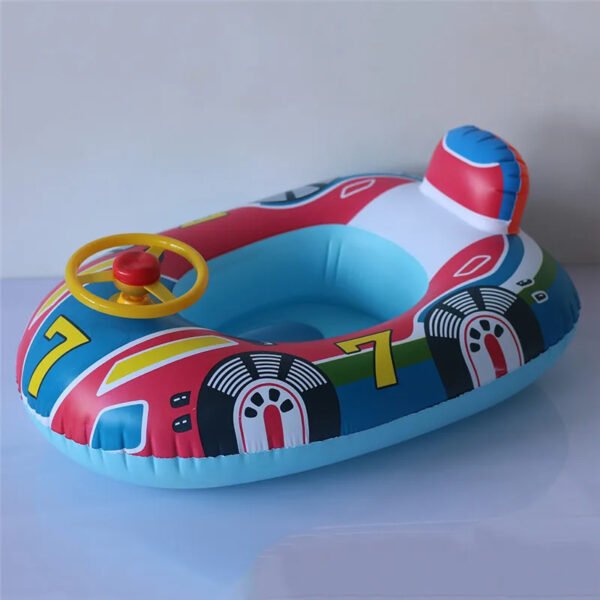 Inflatable Baby Swimming Rings Seat Floating Sun Shade Toddler Swim Circle Fun Pool Bathtub Beach Party Summer Water Toys - Image 14