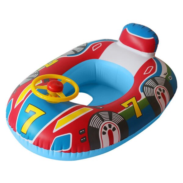Inflatable Baby Swimming Rings Seat Floating Sun Shade Toddler Swim Circle Fun Pool Bathtub Beach Party Summer Water Toys - Image 9