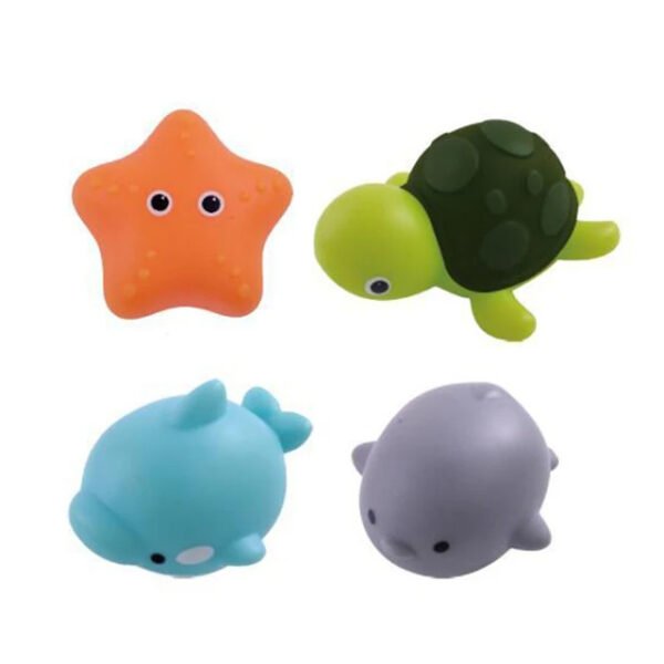 Baby Cute Induction Luminous Animal Bath Toys Bathtub Colorful LED Lighting Toys Waterproof for Toddler Infant Boys Girls Gift - Image 22