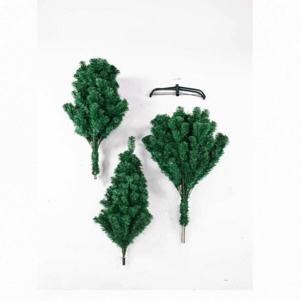 5.5FT Artificial Christmas Tree, Unlit Premium Hinged Spruce Xmas Tree with Solid Metal Stand, for Outdoor and Indoor Decor - Image 4