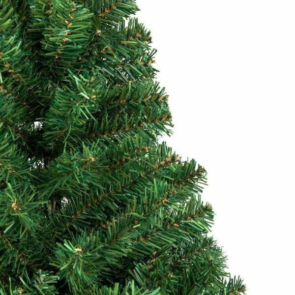 5.5FT Artificial Christmas Tree, Unlit Premium Hinged Spruce Xmas Tree with Solid Metal Stand, for Outdoor and Indoor Decor - Image 6