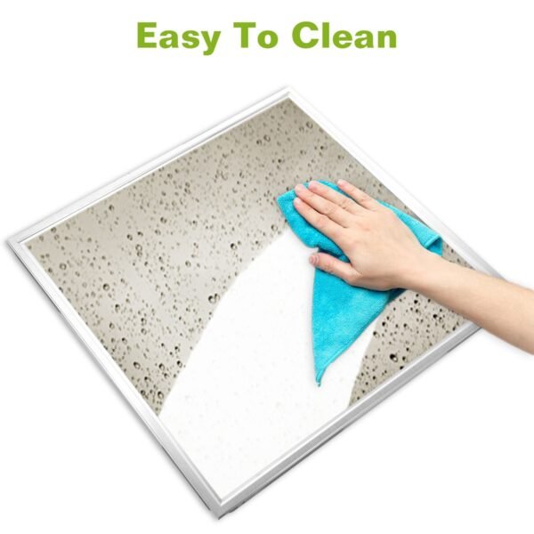 48W 2×2FT LED Panel Light 5800LM 7000K Ceiling Lighting 150W Equivalent LED Troffer Recessed Edge-Lit - Image 5