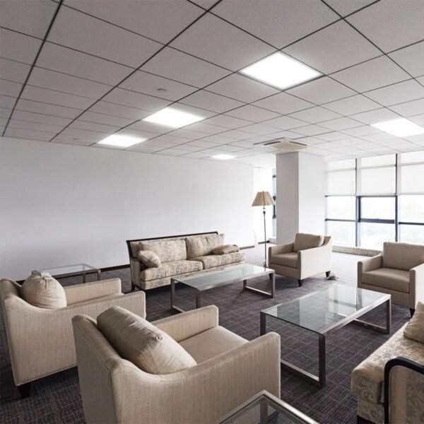 48W 2×2FT LED Panel Light 5800LM 7000K Ceiling Lighting 150W Equivalent LED Troffer Recessed Edge-Lit - Image 8